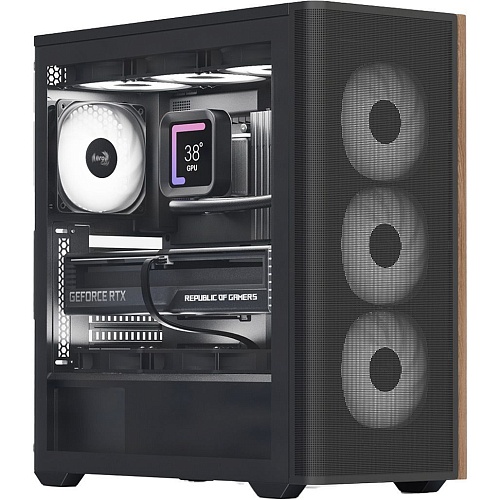 Корпус AeroCool D501A-G-BK-v2 Black (ACCM-DS01043.11) - придбати в Дніпрі, Україні: ціна, характеристики | інтернет-магазин TOUCH
