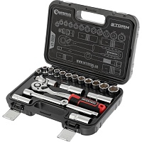 Набор торцевых головок с трещоткой Intertool ET-8020 20шт