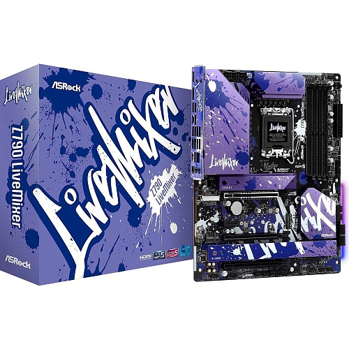 Материнська плата ASRock Z790 LiveMixer  - придбати в Дніпрі, Україні: ціна, характеристики | інтернет-магазин TOUCH