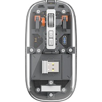Мышь WiWU WM105 Crystal Wireless Grey