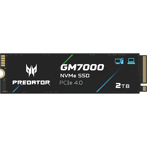 SSD накопичувач Acer Predator GM7000 2TB (BL.9BWWR.106) - придбати в Дніпрі, Україні: ціна, характеристики | інтернет-магазин TOUCH