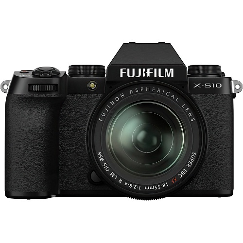 Беззеркальный фотоаппарат Fujifilm X-S10 Kit XF 18-55mm f2.8/4.0 (16674308) UA
