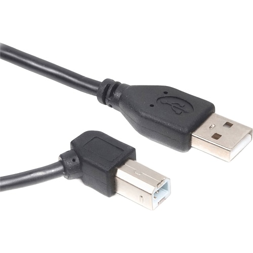 Кабель Cablexpert USB 2.0 AM/BM 3m Black (CCP-USB2-AMBM90-10)