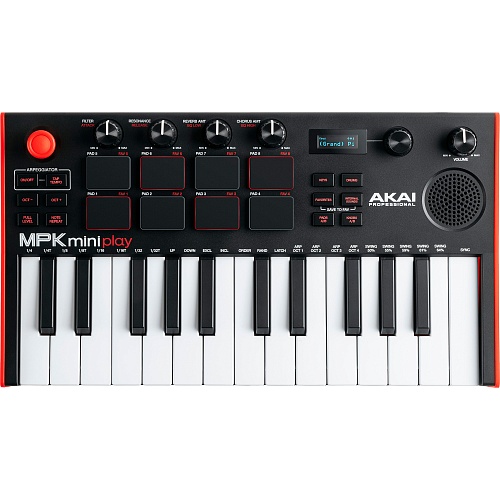 MIDI-клавіатура AKAI MPK MINI PLAY MK3 (SUP_MC4184) - придбати в Дніпрі, Україні: ціна, характеристики | інтернет-магазин TOUCH