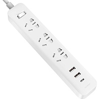 Сетевой фильтр Xiaomi Mi Power Strip 20W Fast Charging 2A1C (XMCXB05QM) EU