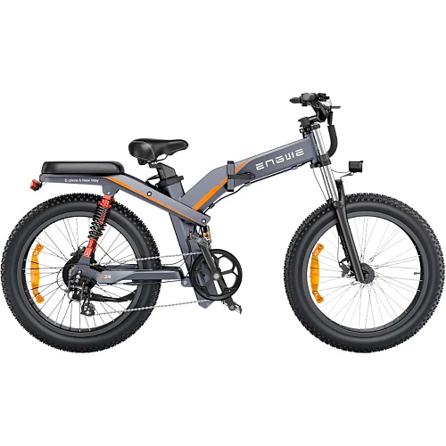 Електровелосипед Engwe X-24 Gray (En-X24-gray) - придбати в Дніпрі, Україні: ціна, характеристики | інтернет-магазин TOUCH