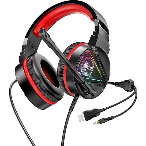 Игровые наушники Hoco W104 Drift Red (749819)