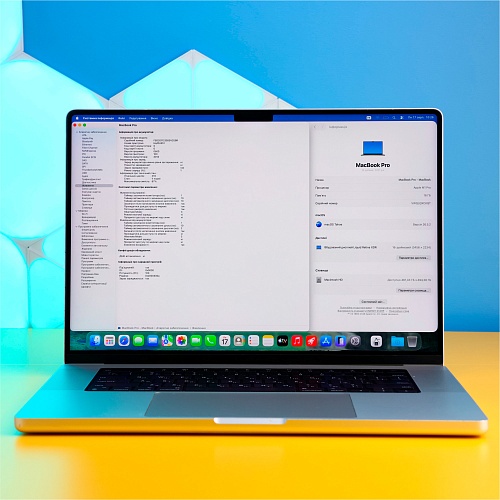 Ноутбук Apple MacBook Pro 16'' M1 Pro 16/512GB Silver 2021 (MK1E3) Б/У