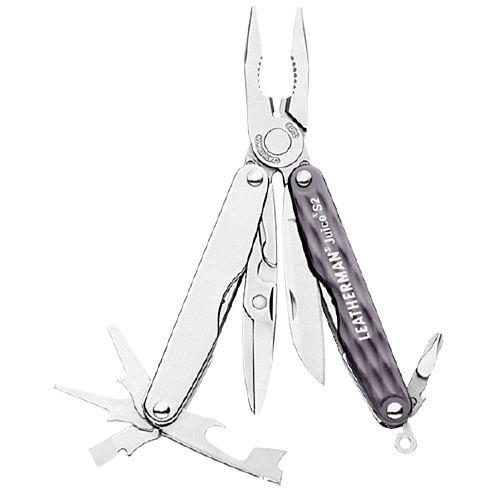Мультитул Leatherman Juice S2 GRANITE GRAY + кожаный чехол (831985) - придбати в Дніпрі, Україні: ціна, характеристики | інтернет-магазин TOUCH