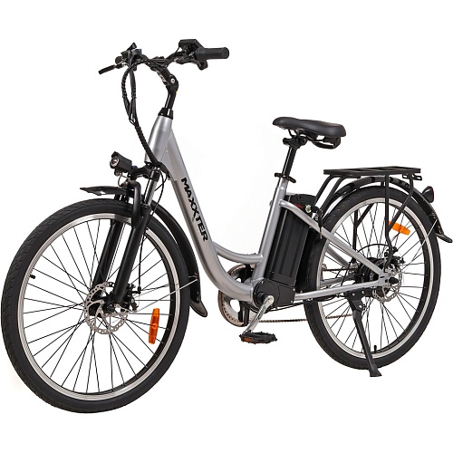 Електровелосипед Maxxter CITY 2.0 250W Silver - придбати в Дніпрі, Україні: ціна, характеристики | інтернет-магазин TOUCH