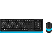 Комплект (клавиатура + мышь) A4Tech Fstyler FG1010 Black/Blue