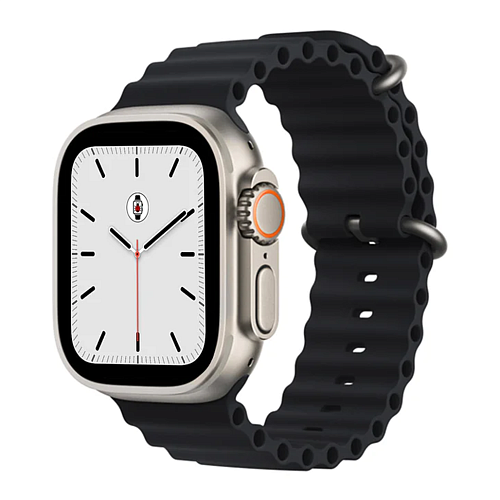 Ремешок Ocean Band для Apple Watch 38/40/41mm Black