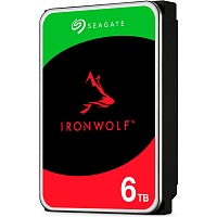 Жесткий диск 3.5" Seagate IronWolf 6TB SATA 256MB (ST6000VN006)