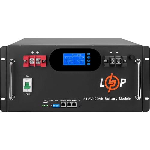 Аккумулятор LogicPower LiFePO4 48V (51.2V/120Ah/6144Wh) (30385) 