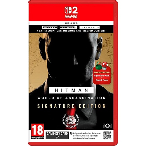 Игра Hitman World of Assassination – Signature Edition для Nintendo Switch 2 (EN + RU Sub)
