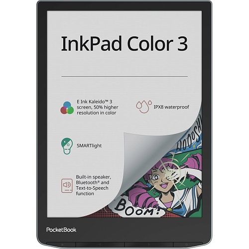 Электронная книга PocketBook 743K InkPad Color 3 Stormy Sea (PB743K3-1-CIS, PB743K3-1-WW)