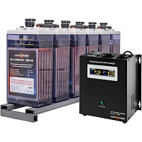 Источник бесперебойного питания (ИБП) LogicPower LPY-W-PSW-1000VA + 6 x OPzS 2V - 280Ah (19669)