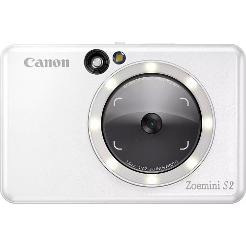 Фотокамера моментальной печати Canon Zoemini S2 ZV223 White (4519C007)
