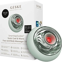 Массажер для лица GESKE Sonic Cool&Warm Face and Body Massager 9в1 Green (HB0202)