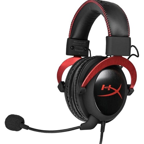 Ігрові навушники HyperX Cloud II Black/Red (KHX-HSCP-RD/4P5M0AA) - придбати в Дніпрі, Україні: ціна, характеристики | інтернет-магазин TOUCH