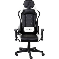 Геймерское кресло 1stPlayer FK2 Black/White