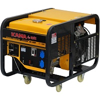 Генератор бензиновый Kama KGL12000FE 8.5/9.5 кВт