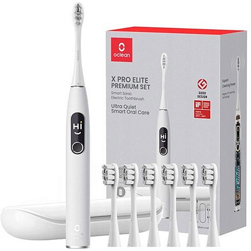 Электрическая зубная щетка Oclean X Pro Elite Premium Set (Grey)