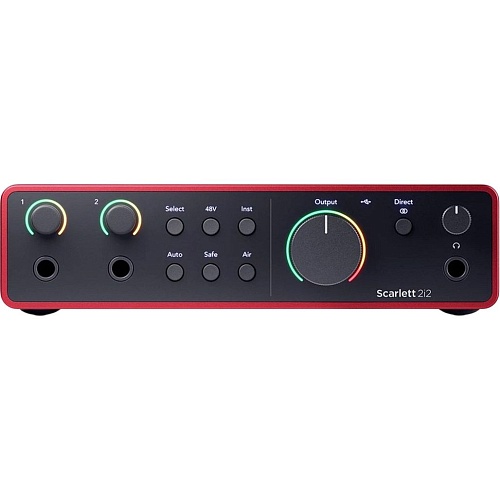 Аудиоинтерфейс Focusrite Scarlett 2i2 4th Gen (234619)