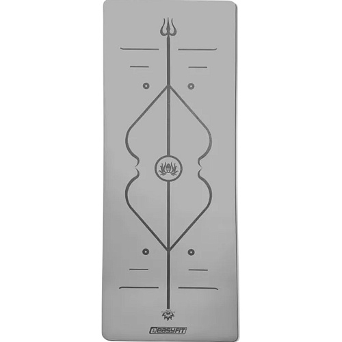 Килимок для йоги EasyFit Pro Gray (EF-1925-GY) - придбати в Дніпрі, Україні: ціна, характеристики | інтернет-магазин TOUCH