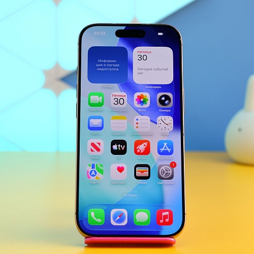 Смартфон Apple iPhone 16 Pro 256GB eSIM Desert Titanium (MYMJ3) Б/У