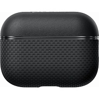 Чехол Pitaka Aramid Fiber Magnetic Case для Apple AirPods Pro 2 Black/Gray (APM2401)