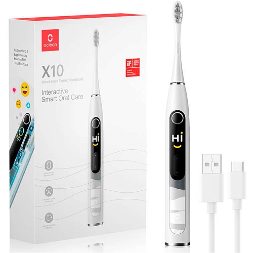 Электрическая зубная щетка Oclean X10 Smart Electric Toothbrush Grey