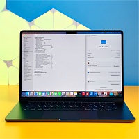 Ноутбук Apple MacBook Air 15" M3 16/256GB Midnight 2024 (MC9G4) Б/У