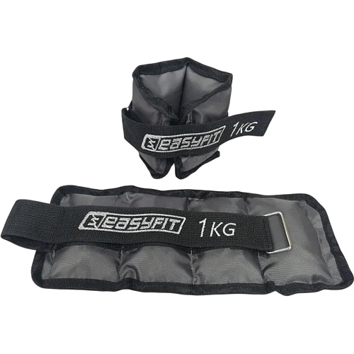 Утяжелители для ног и рук EasyFit Metal 1 kg (EF-AWTМ-100)