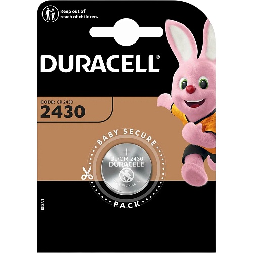 Батарейка Duracell CR2430 - придбати в Дніпрі, Україні: ціна, характеристики | інтернет-магазин TOUCH