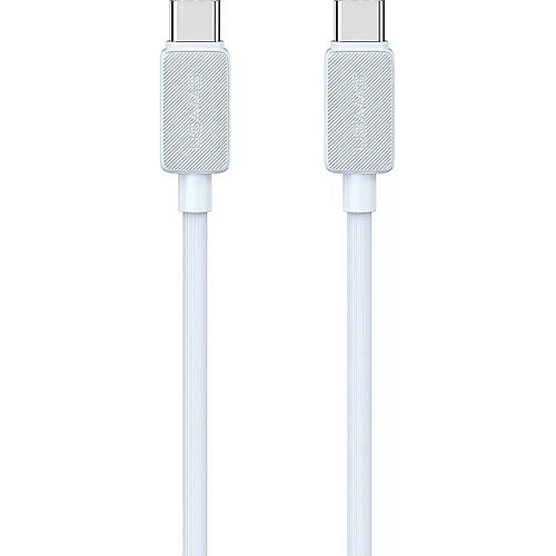 Кабель Usams US-SJ691 USB-C to USB-C 60W 1m Blue (SJ691USB03)