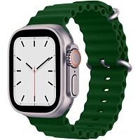 Ремінець Ocean Band для Apple Watch 42/44/45/46/49mm Dark Green - придбати в Дніпрі, Україні: ціна, характеристики | інтернет-магазин TOUCH
