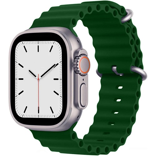 Ремешок Ocean Band для Apple Watch 42/44/45/46/49mm Dark Green