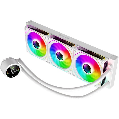 Система водяного охлаждения GameMax IceBurg 360 Digital White