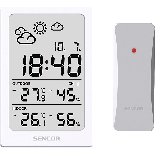 Метеостанция Sencor SWS2300W White