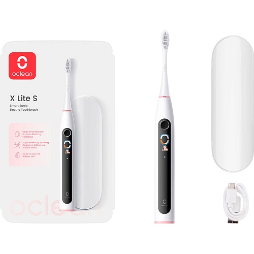 Електрична зубна щітка Oclean X Lite Set Grey - придбати в Дніпрі, Україні: ціна, характеристики | інтернет-магазин TOUCH