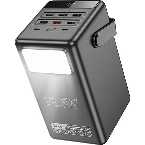 Зовнішній акумулятор Hoco Endure DB03 100000mAh 22.5W Black Уцінка - придбати в Дніпрі, Україні: ціна, характеристики | інтернет-магазин TOUCH