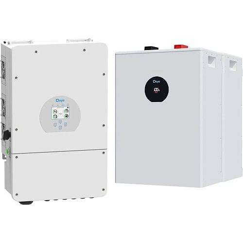 Система хранения энергии Deye SUN-12K-SG02LP1-EU-AM3 12kW + 2 АКБ SE-F12-C 23.6kWh (51.2V/230Ah/11800Wh)