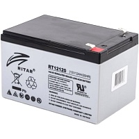 Акумулятор Ritar AGM 12V (12V/12Ah/144Wh) (RT12120) - придбати в Дніпрі, Україні: ціна, характеристики | інтернет-магазин TOUCH