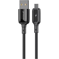 Кабель Proove Flex Metal USB-A to Micro-USB 2.4A 1m Black (CCFM20001301)