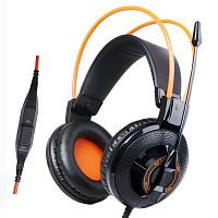 Ігрові навушники Somic G925 Black/Orange (9590009919) - придбати в Дніпрі, Україні: ціна, характеристики | інтернет-магазин TOUCH