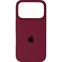 Чохол Full Silicone Case для Apple iPhone 18 Pro Maroon AA - придбати в Дніпрі, Україні: ціна, характеристики | інтернет-магазин TOUCH