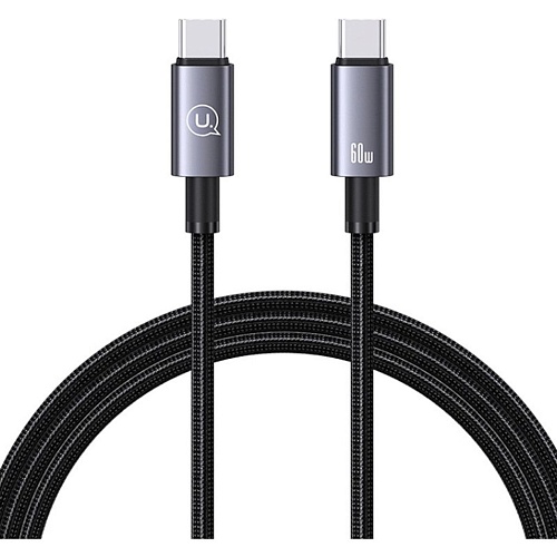 Кабель Usams US-SJ661 USB-C to USB-C 60W 5A 1.2m Tarnish
