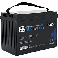 Аккумулятор Merlion LiFePO4 12V (12.8V/100Ah/1280Wh) (LFP12-100US)