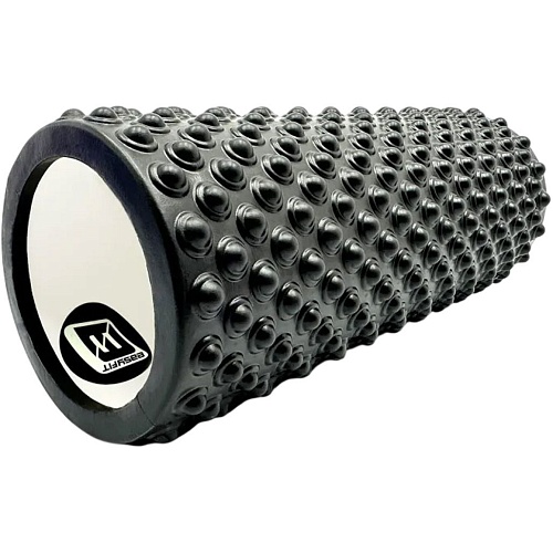 Массажный ролик EasyFit Grid Roller Light 33cm Black (EF-2016-BK)